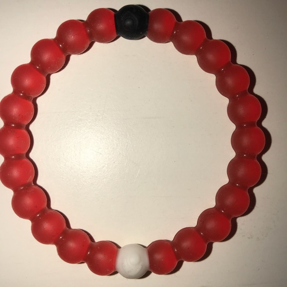 Authentic red and purple Lokai bracelet(orig. $36) - Picture 2 of 2